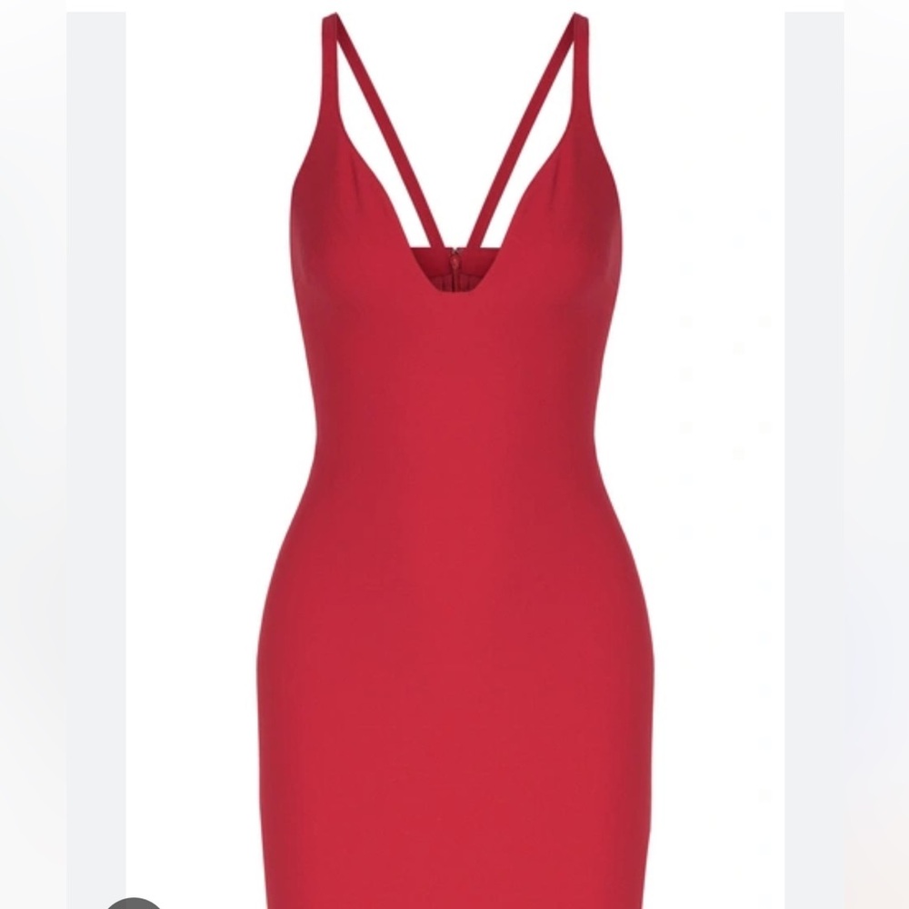 Cinq à Sept Vibrant Red Mini Dress